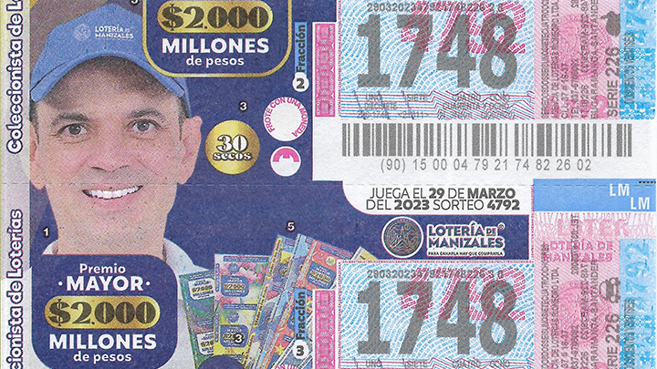 'Juan Lotero' en la Lotería de Manizales.