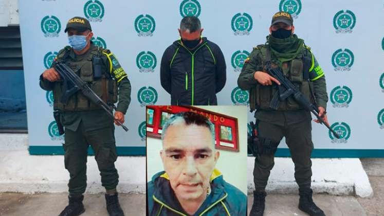 Yefri Danilo Coronel  fue capturado durante un puesto de control de la Policía en la carretera que conduce a Ocaña.