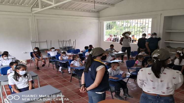 Esta nueva escuela beneficiará a 25 estudiantes de la vereda El Silencio del municipio de Tibú, Norte de Santander./ Foto: Cortesía.