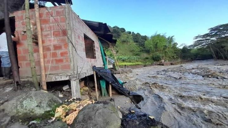 De continuar las lluvias, se teme una nueva embestida de los ríos Guengüé y Las Cañas.  / Foto: Colprensa
