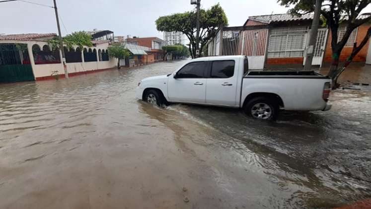 Reporte de lluvias en Cúcuta y el área metropolitana.