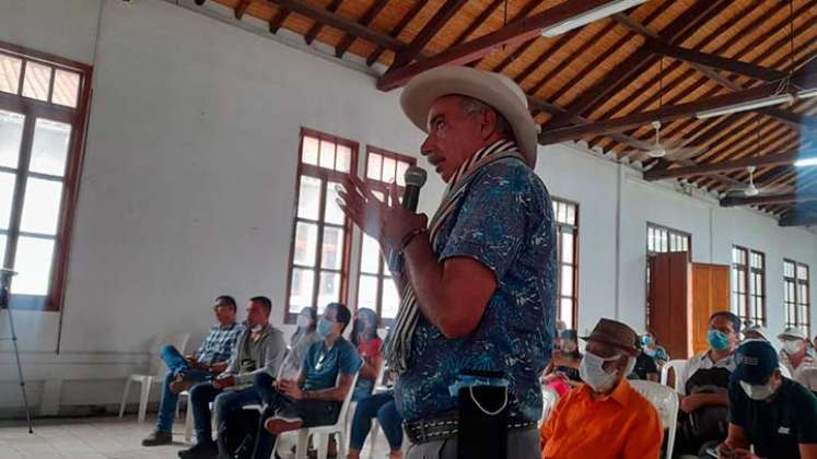 Líderes lanzaron alerta ayer por la suerte de los humedales del catatumbo/Foto Jorge Gutiérrez/La Opinión