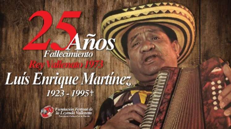 Festival Vallenato rendirá homenaje a Luis Enrique Martínez
