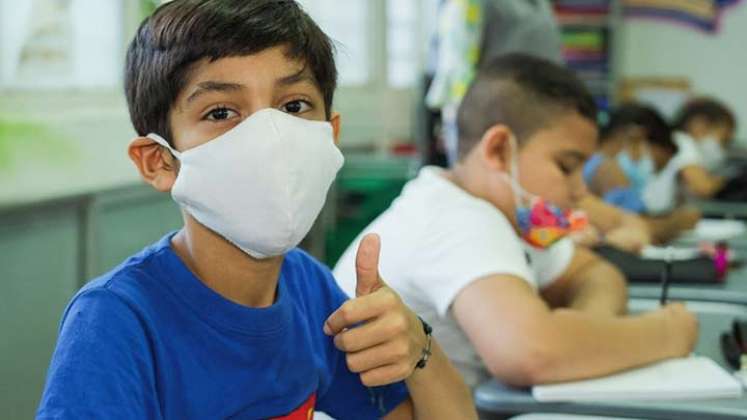 Estudio reveló hallazgos sobre los riesgos que ha dejado la pandemia en las aulas de clase/Foto cortesía
