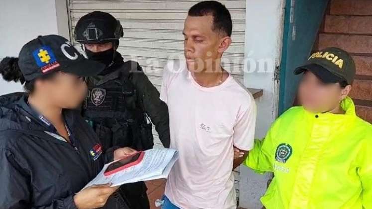 Ayer, en el barrio Chapinero, capturaron al presunto homicida Oswaldo González.