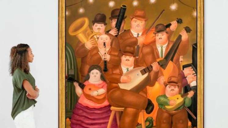 'Los Músicos' de Fernando Botero 