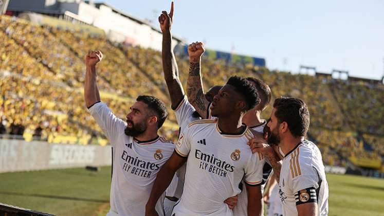 El Real Madrid se apuntó una  victoria importante en la Liga al derrotar a Las Palmas.