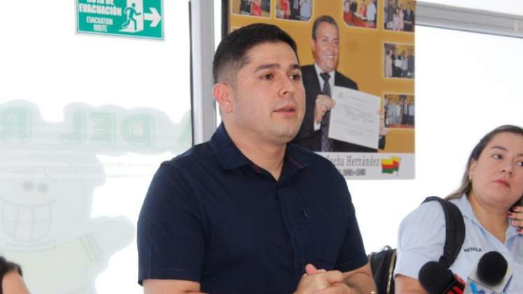 El alcalde de Villa del Rosario, Camilo Suárez, ha tomado las primeras decisiones en su administración./Foto cortesía