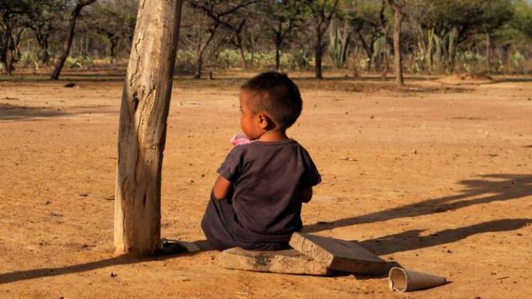 La Defensoría del Pueblo alertó frente a un preocupante panorama en Colombia sobre la desnutrición que están sufriendo los niños. / Foto: Colprensa