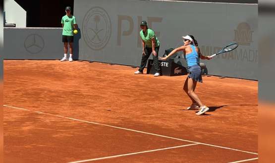 Camila Osorio cae en el debut del WTA de Madrid