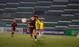 Colombia vs Brasil en el Sudamericano Femenino sub-20. Foto: FCF