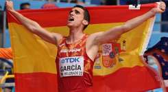 El atleta español tiene 24 años. 