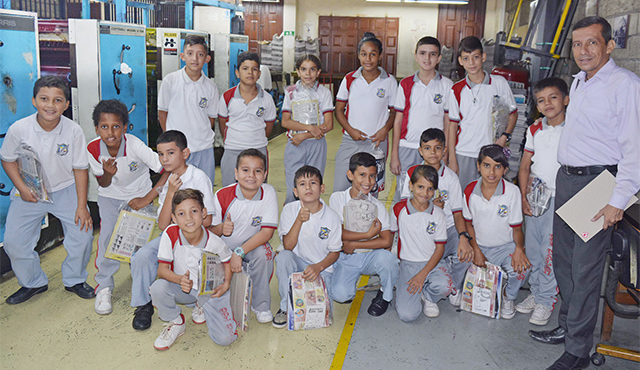 Middel kopiëren Aubergine Estudiantes del colegio Luis Carlos Galán Sarmiento visitaron La Opinión