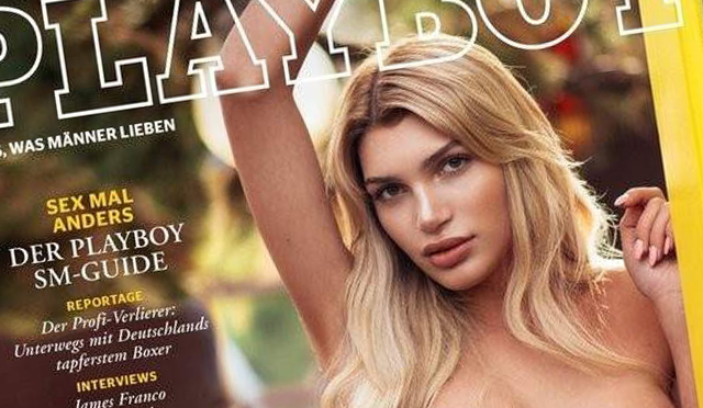 Una mujer transexual es la portada de Playboy Alemania