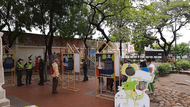 Diferentes dependencias de la Alcaldía de Cúcuta estarán adelantando intervenciones en los parques. La Secretaría de Cultura participará con muestras itinerantes. Foto: Cortesía/ La Opinión 