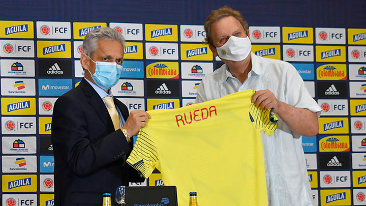 Reinaldo Rueda fue presentado como nuevo técnico de la Selección Colombia.