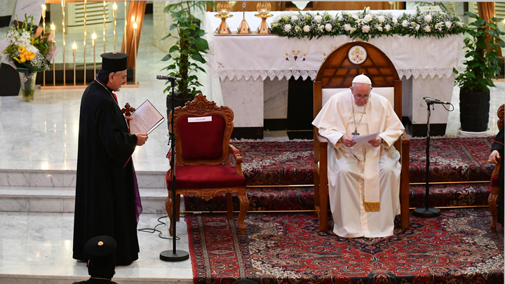 El Papa Francisco estará durante tres días por varias ciudades de Irak.