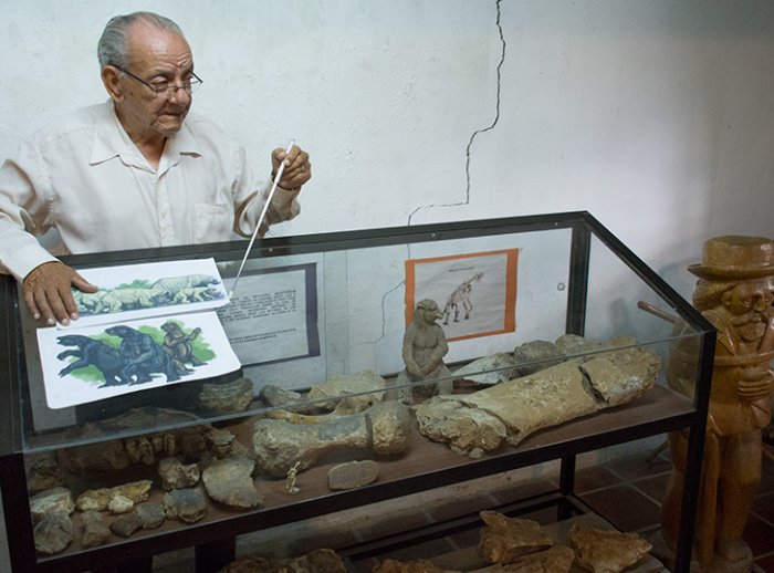 Museo arqueológico, paleontológico de Agualinda, una mirada a la historia