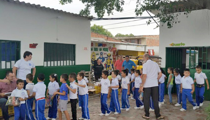 Un total de  4.300 estudiantes se encuentran matriculados en las siete sedes del colegio Camilo Daza de Cúcuta.