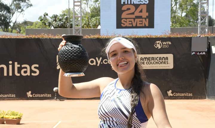 María Camila Osorio Serrano, campeona de la Copa Colsanitas