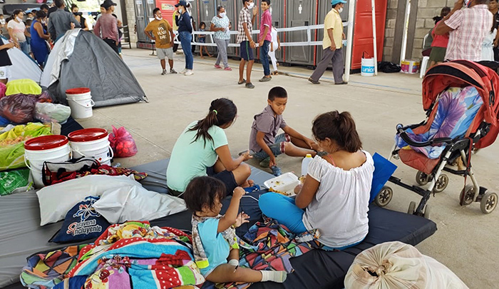 Desplazados venezolanos en Arauquita.  Foto:  Cindy Martínez