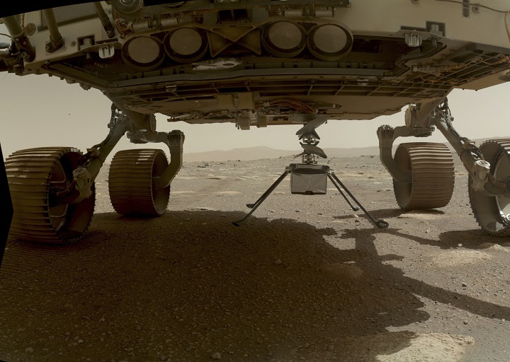 La nave llegó a Marte hace un mes. / Foto: AFP