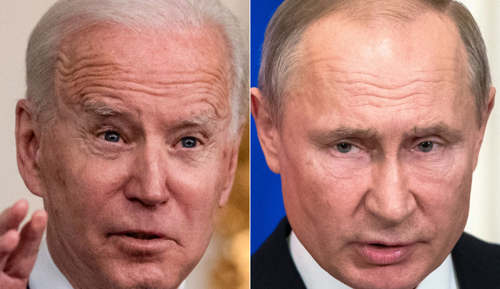 Desde su llegada al poder, Biden ha prometido ser mucho más firme frente a Moscú que su predecesor Donald Trump, acusado de complacencia hacia Putin. / Foto: AFP