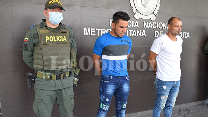Arley Chona Barbosa y Édgar Ortiz Avendaño fueron detenidos y enviados a prisión.