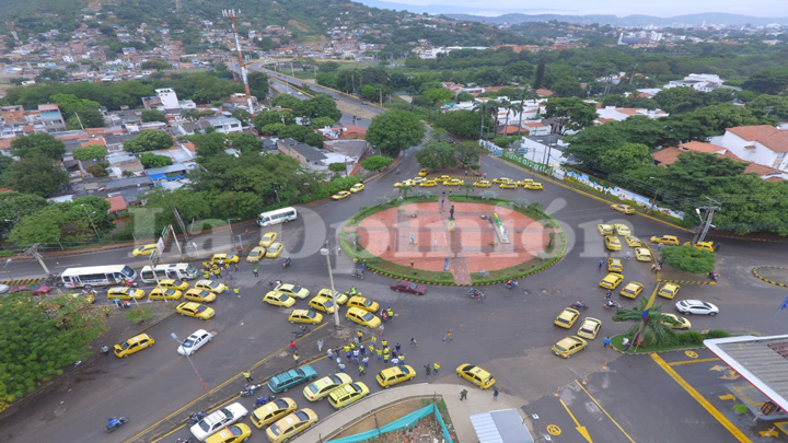 Taxistas exigen control inmediato de la piratería en Cúcuta./Foto: Juan Pablo Cohen