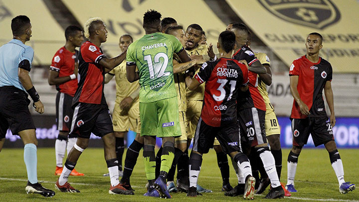 Cúcuta Deportivo enfrentó en su último partido al Rionegro Águilas el 6 de noviembre de 2020. 
