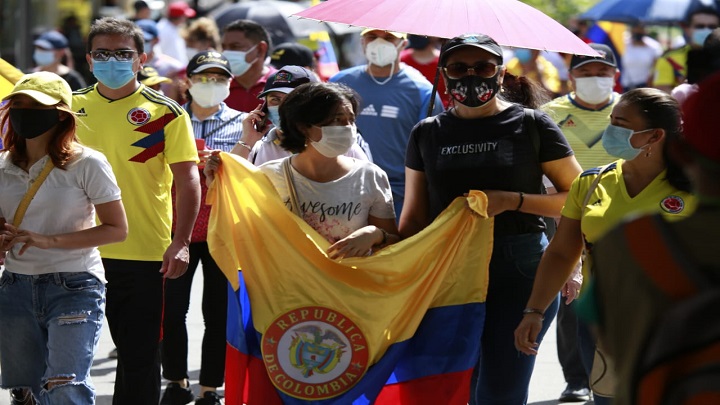 Más de 800 heridos han dejado las manifestaciones en el país. Cúcuta no ha presentado actos de violencia en medio de las marchas.