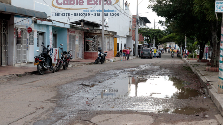 La infraestructura de calles es uno de los mayores problemas en Chapinero.
