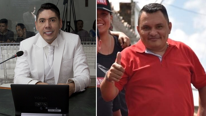 Concejales Mario Figueroa y Alejandro Castellanos