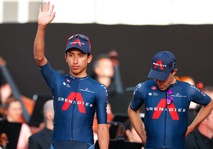 Egan Bernal carta fuerte de Colombia para el Giro de Italia 2021. 