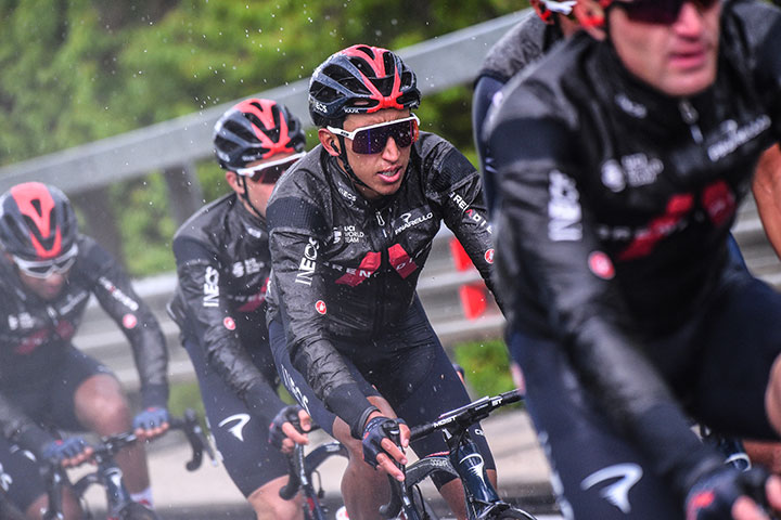 Egan Bernal brilló en la sexta etapa del Giro de Italia. 