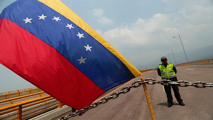 Frontera entre Colombia y Venezuela.