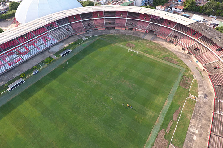 Estadio General Santander tendrá nueva grama. 