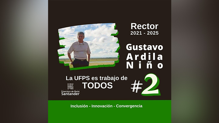 Gustavo Ardila Niño aspira a que en la Universidad, la calidad sea el eje central de la acreditación. /Foto tomada de Facebook
