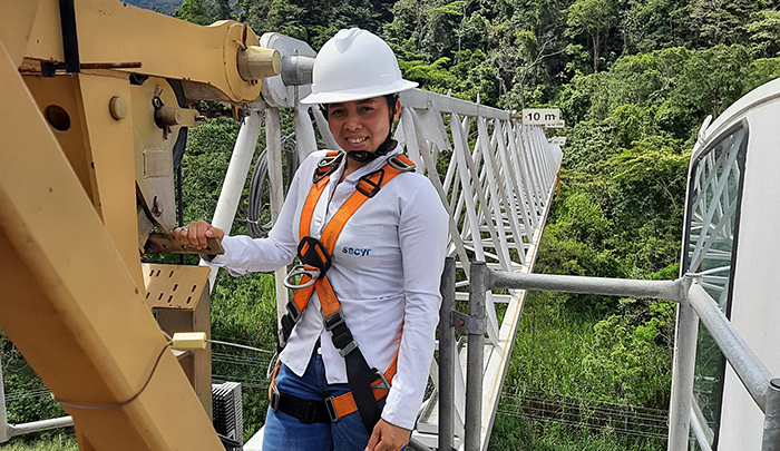Nancy Sandoval ingresó al proyecto doble calzada Cúcuta-Pamplona.