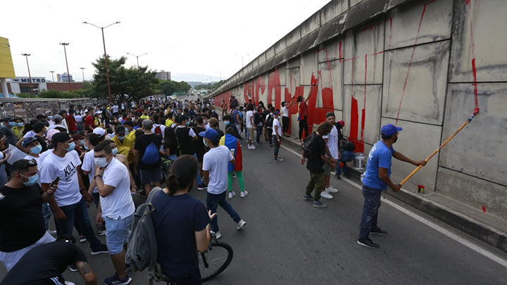 Manifestaciones en Cúcuta.