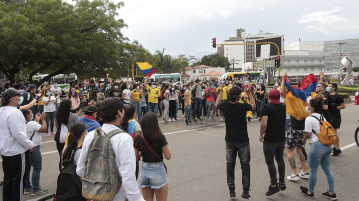 Estudiantes universitarios volvieron a la calles 