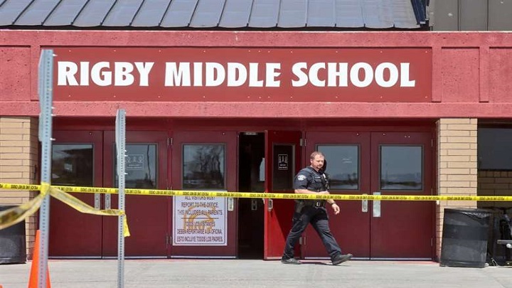 Una niña de sexto grado disparó el jueves en una escuela en el estado de Idaho al noroeste de Estados Unidos./Foto: Tomada de internet