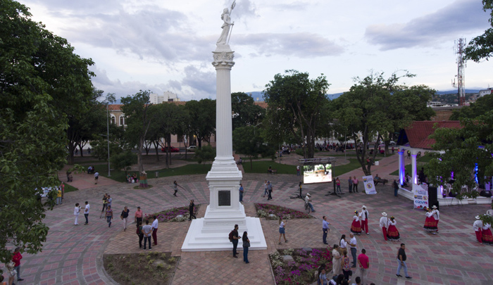 Parque Colón o La Victoria. / Foto: La Opinión