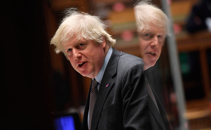 El primer ministro Boris Johnson dijo que tras la salida de la Unión Europea, están forjando nuevas asociaciones que traerán enormes beneficios para el pueblo británico. / Foto AFP 
