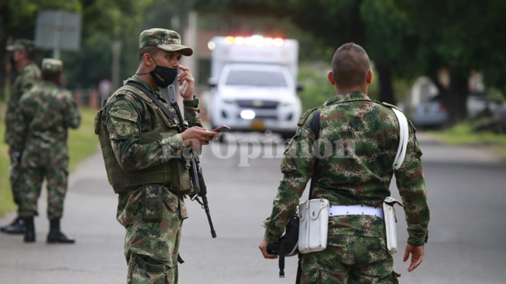 Atentado terrorista en Cúcuta.