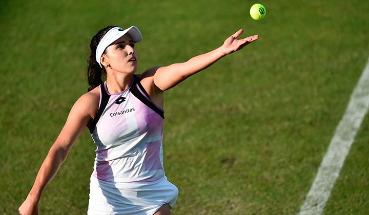 María Camila Osorio jugará su segundo Grand Slam como profesional. 