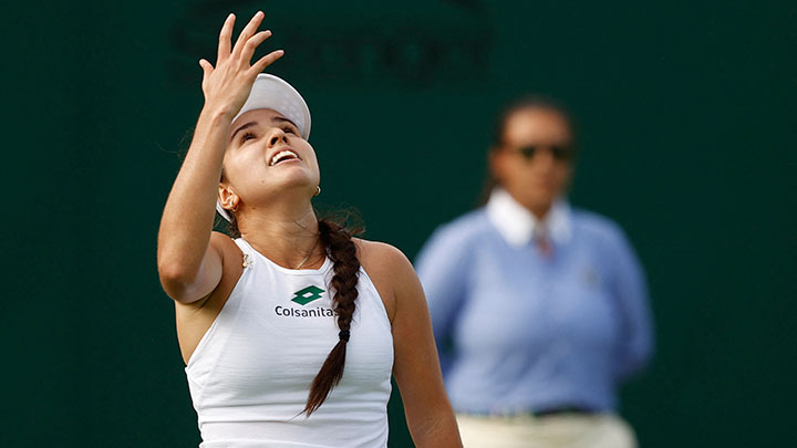María Camila Osorio jugará la tercera ronda de Wimbledon 2021. 