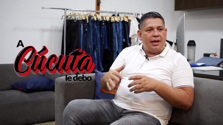 Yerson Villamizar Santiesteban, inició sus primeros pasos en la industria textil de Cúcuta como ayudante./Foto: La Opinión