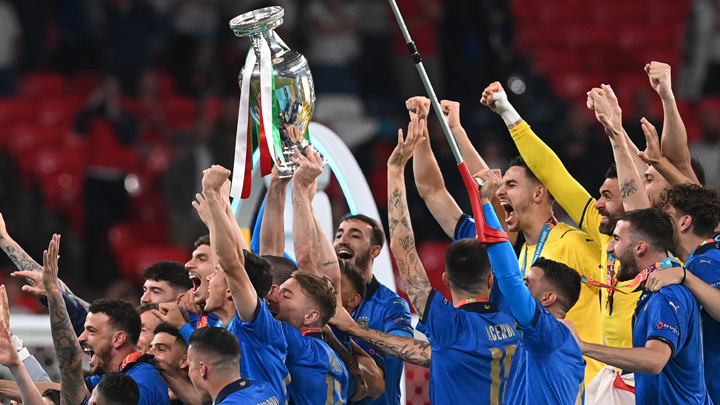 Italia gana la Eurocopa 2020. / Foto: AFP