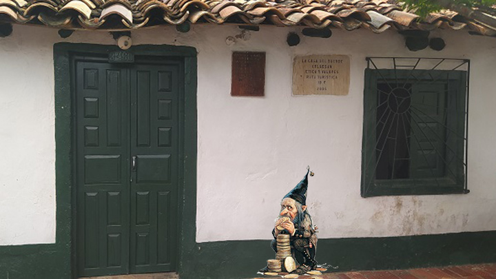 Casa del duende en Villa del Rosario.